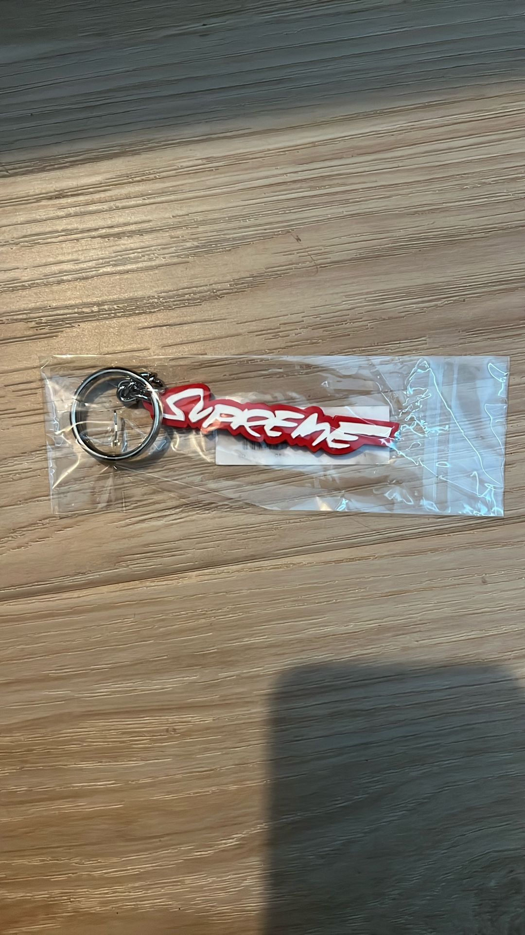 FW20 Supreme Futura Logo Keychain