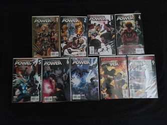 Ultimate Power #1-9 Complete Series Marvel Comics