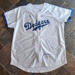 L.A. Dodgers Jackie Robinson Zipper Jersey
