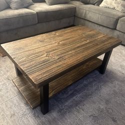 Solid Wood Coffee Table 
