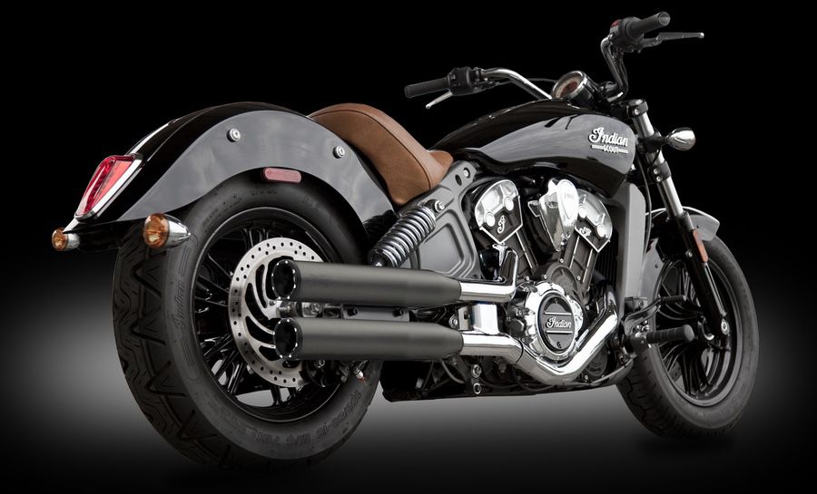 RCX Slip on Exhaust Indian Scout