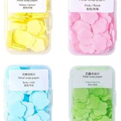 4 Boxes Paper Soap (Never Opened)