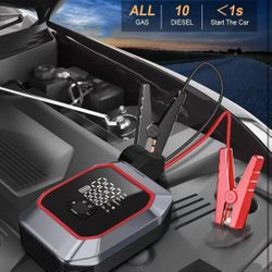 6000A Portable Car Battery Jumper Starter 