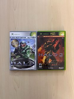 Halo: Combat Evolved & Halo 2 OG XBOX Bundle