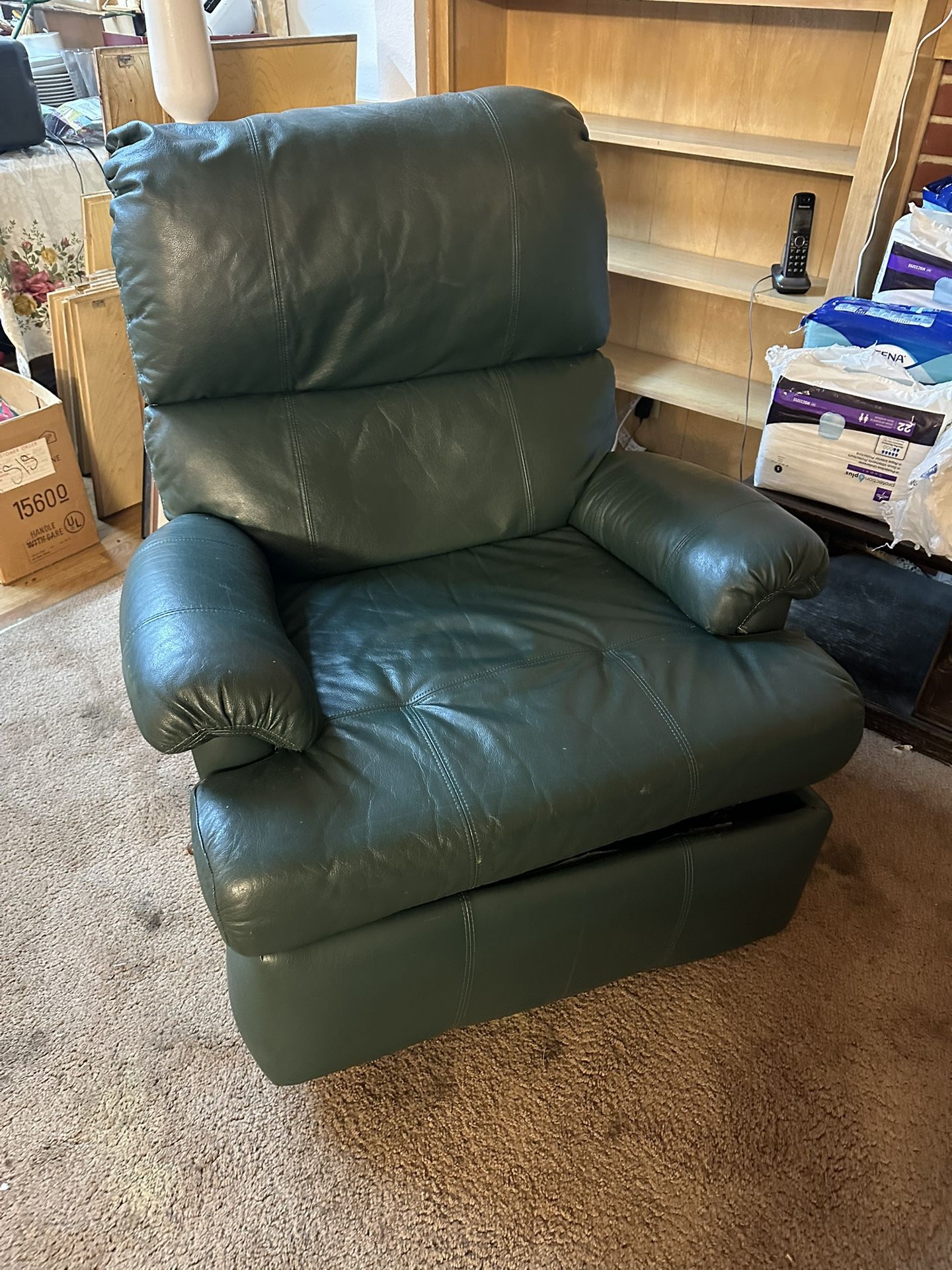 Leather Recliner Chair