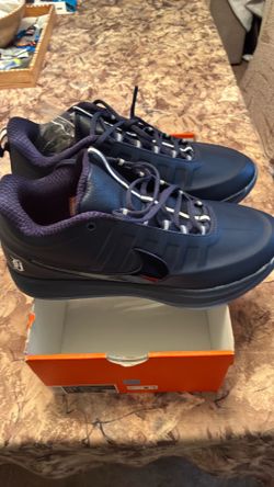 Nike Detroit Tigers Book 2 SE midnight navy blue size 12.5
