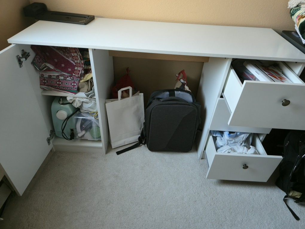 Study Table With Storage