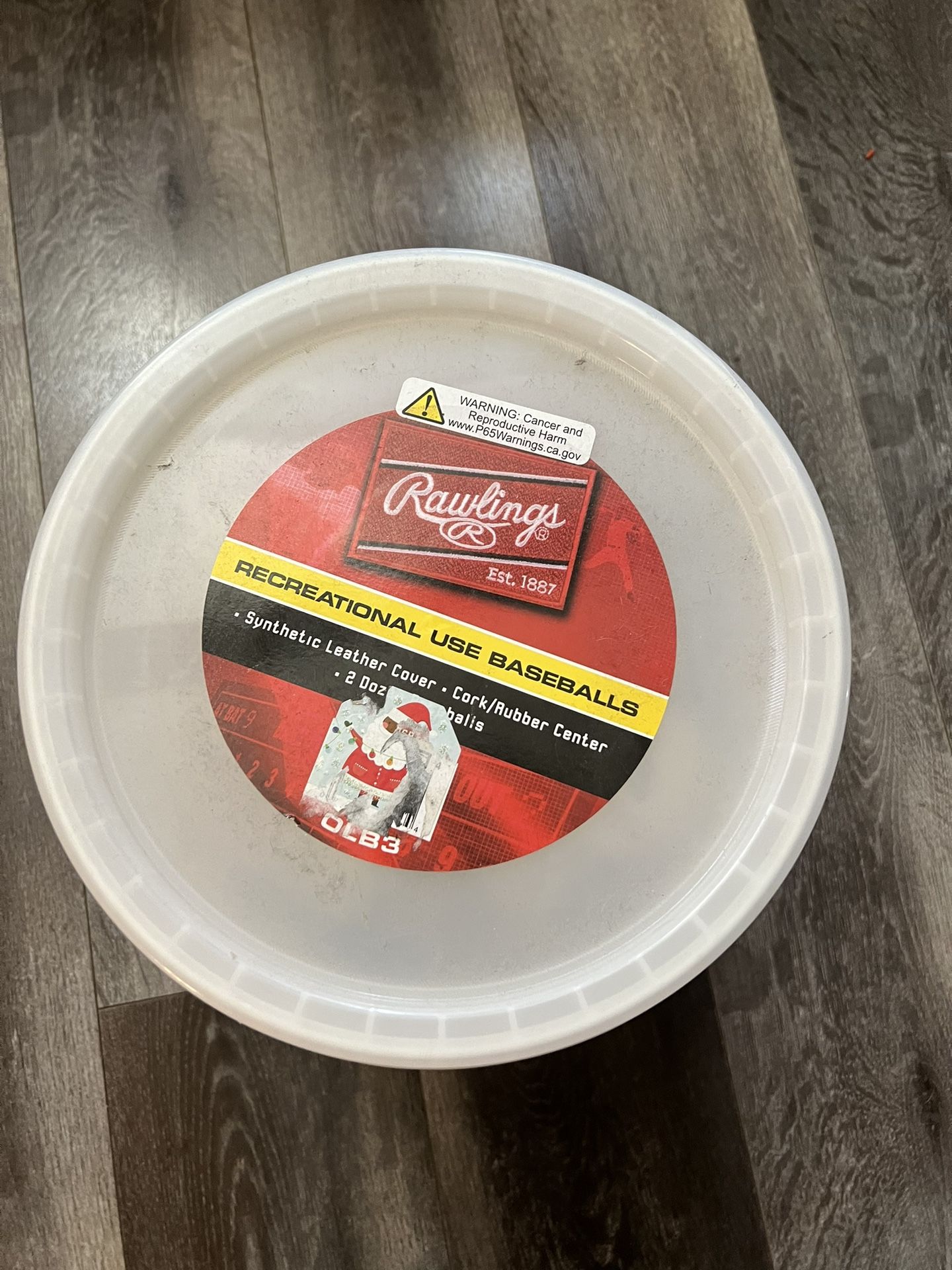 Rawlings Bucket Of baseballs for Sale in Upland, CA OfferUp
