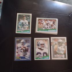 Vintage Seahawks Bundle. Bosworth, Curt Warner.  Awesome Price.  Cash Porch Pickup Redmond 