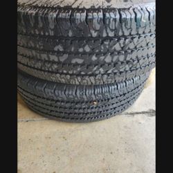 2 Bridgestone Tires Rim 16 And 1sentinel Rim 16