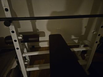 Weight lifting bench/curl /leg curl/ hamstring