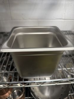 Stainless Steel 6” Deep Food Holder 