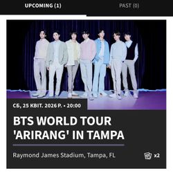 BTS ticket