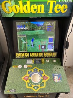 Arcade1Up Golden Tee Classic Arcade - rarely used great condition