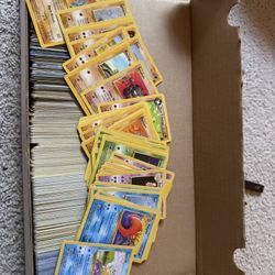 Vintage Pokémon Cards Bulk 1000