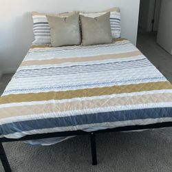 Full Size Bed Frame And Mattress 