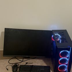 Full Gaming PC – Ryzen 5 / RX 6700 / 32” Dell Monitor – t!”