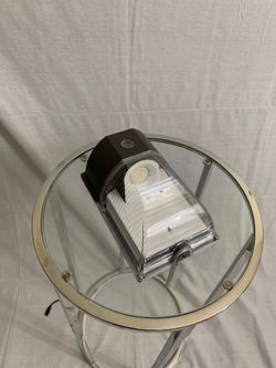 LED wall lamp for garage or outside your home.