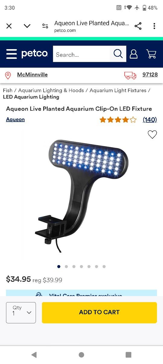 Fish Tank Led Light