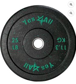 New 25 pounds bumper weight