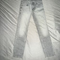 Denim Gray Levi Jeans