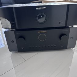 Marantz Receiver And Amo 