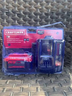 Craftsman 4.0 Lithium ion Battery & Charger Kit