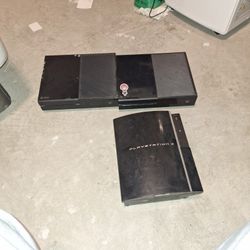 Xbox And Ps3 For Parts Only Not Working 