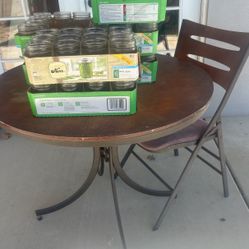 Small Round Table With 2 Chairs 