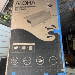 Aloha Porcelain Enameled Bathtub 
