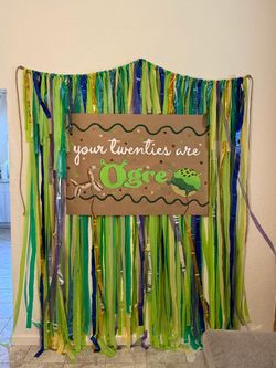 Shrek birthday decorations