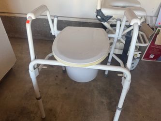 Portable Bedside Commode Chair