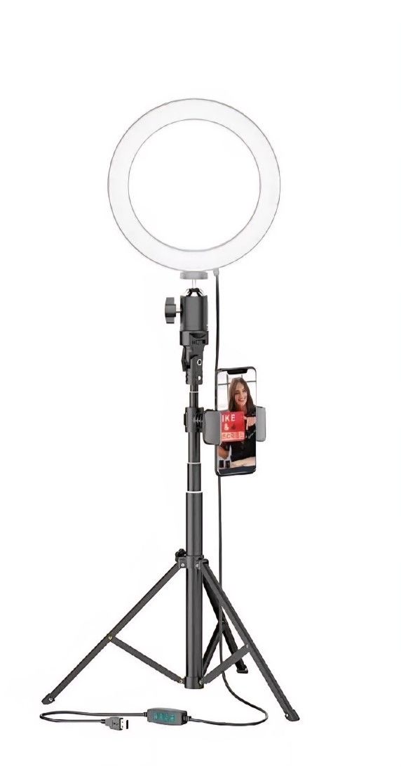 Bower 8" Selfie Ring Light Studio (1A)