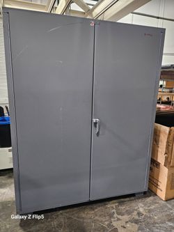 Industrial Bin Cabinet