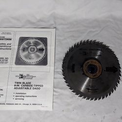 Sears Craftsman Excalibur Dado. 