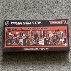 Philadelphia Flyers NHL Game Day in the Dog House - 1000pc Puzzle (New)