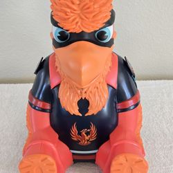 Coachella Valley Firebirds Fuego Mascot Stadium Popcorn Bucket With Lanyard 