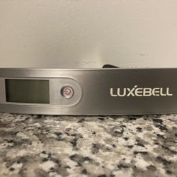 LUXEBELL PORTABLE SCALE WITH LCD DISPLAY (110LB/50KG) ⚖️