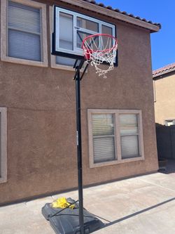 LIFETIME ADJUSTABLE PORTABLE BASKETBALL HOOP (46-INCH POLYCARBONATE)