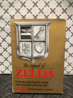 The legend of Zelda  in box Nintendo