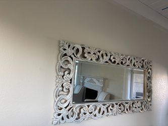 French country vintage mirror