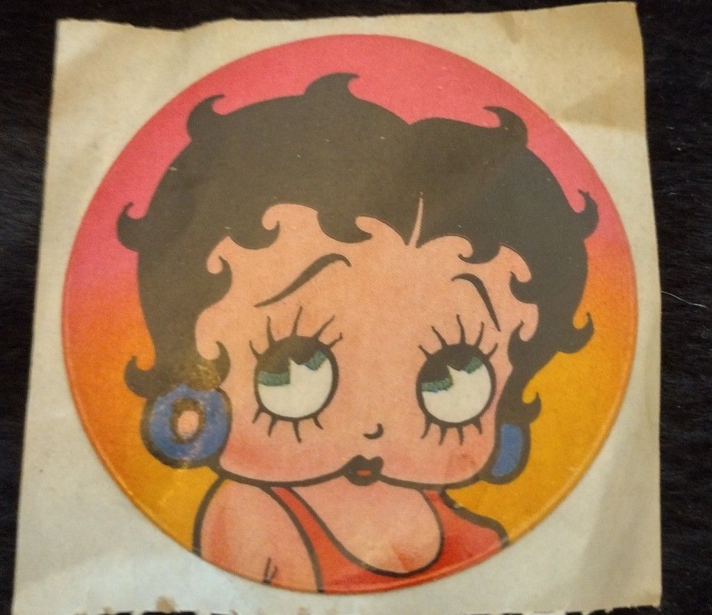 Lisa Frank Betty Boop Sticker