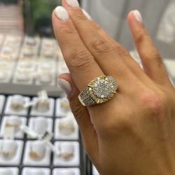 10k Diamond Women’s Ring On Sale, Natural Diamond Ring