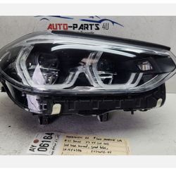 led burned 2018 - 2021 BMW X3 X4 G01 G02 RIGHT LED ADAPTIVE HEADLIGHT OEM AY06164
