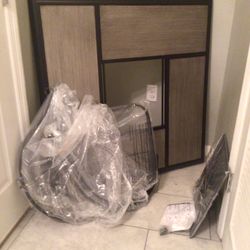 The Color Is Gray And Black