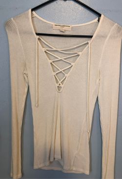 White long sleeve urban outfitters woman’s small 10$