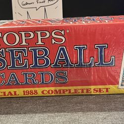 1988 Topps Baseball Complete Sealed Set
