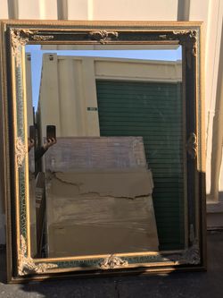 Silverwood products large decorative mirror 4’ x 3’