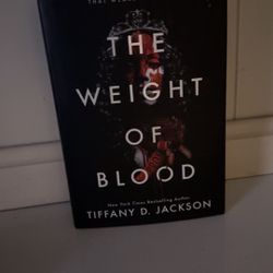 the weight of blood books