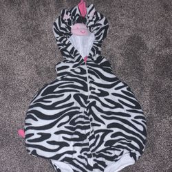 Zebra Costume For Toddler